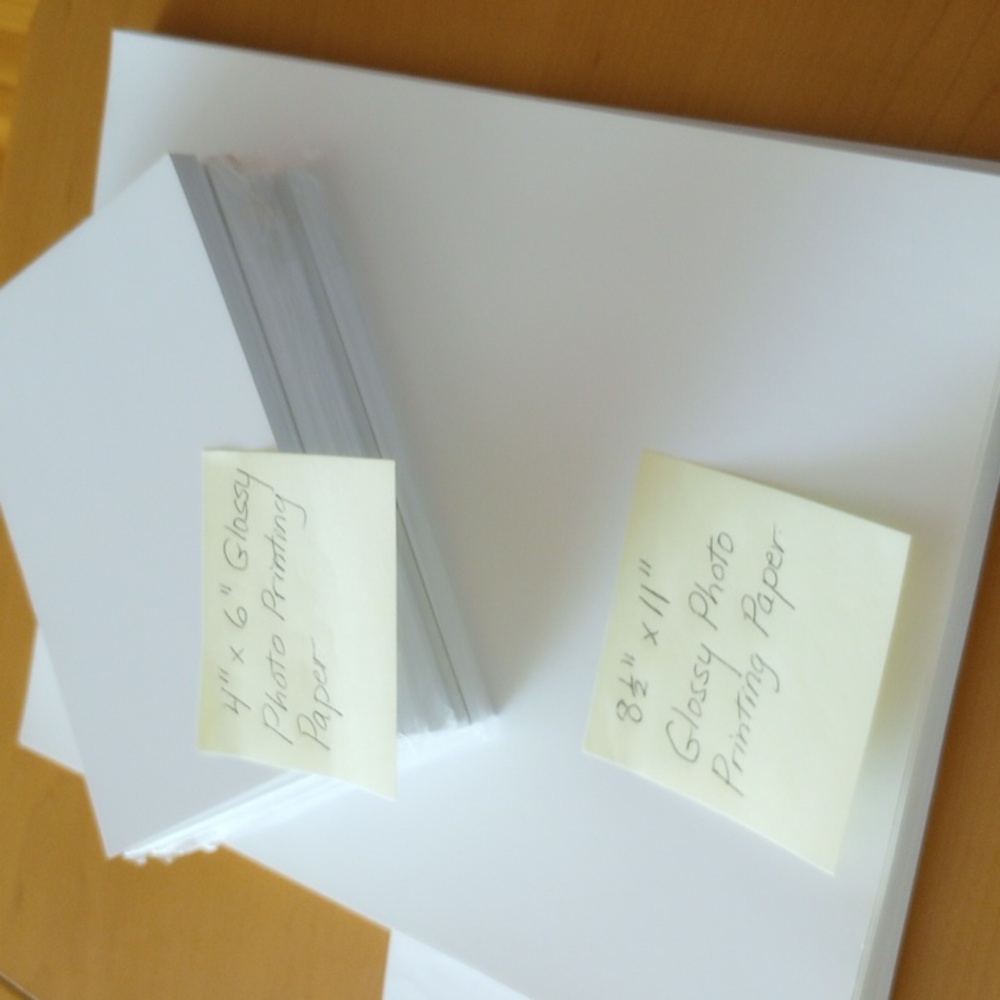 Canon White Glossy Photo Paper (2 Sizes)
